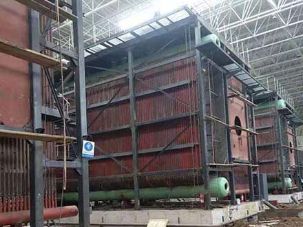 3臺90T燃?xì)忮仩t項目